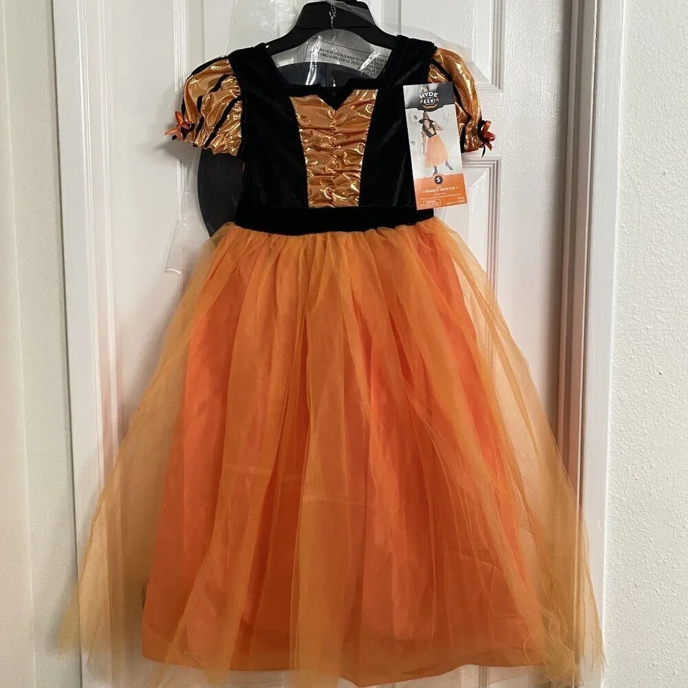 Target Kids' Fancy Witch Halloween Costume Dress Size S Hyde & EEK! Boutique™
